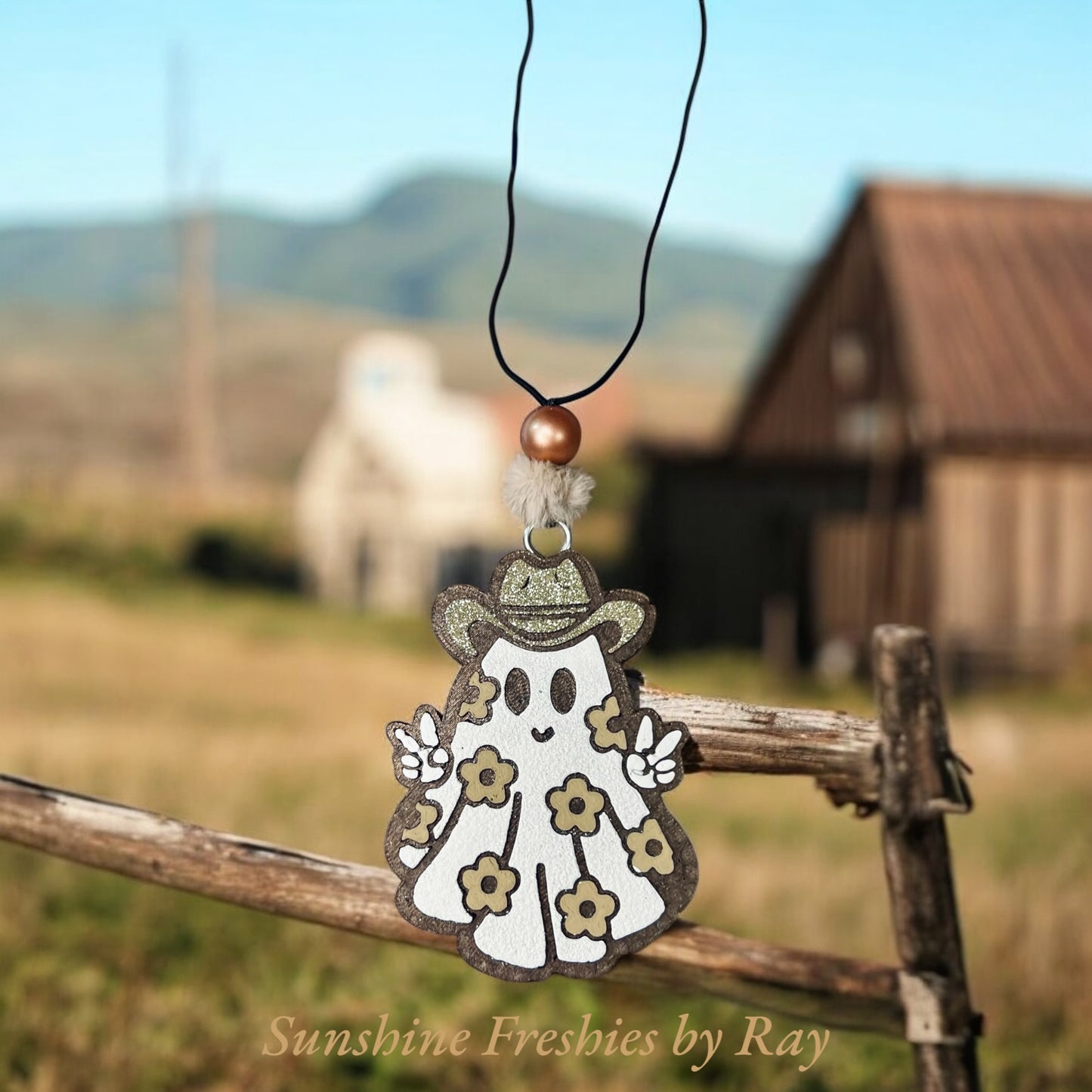 Floral Ghost Freshie