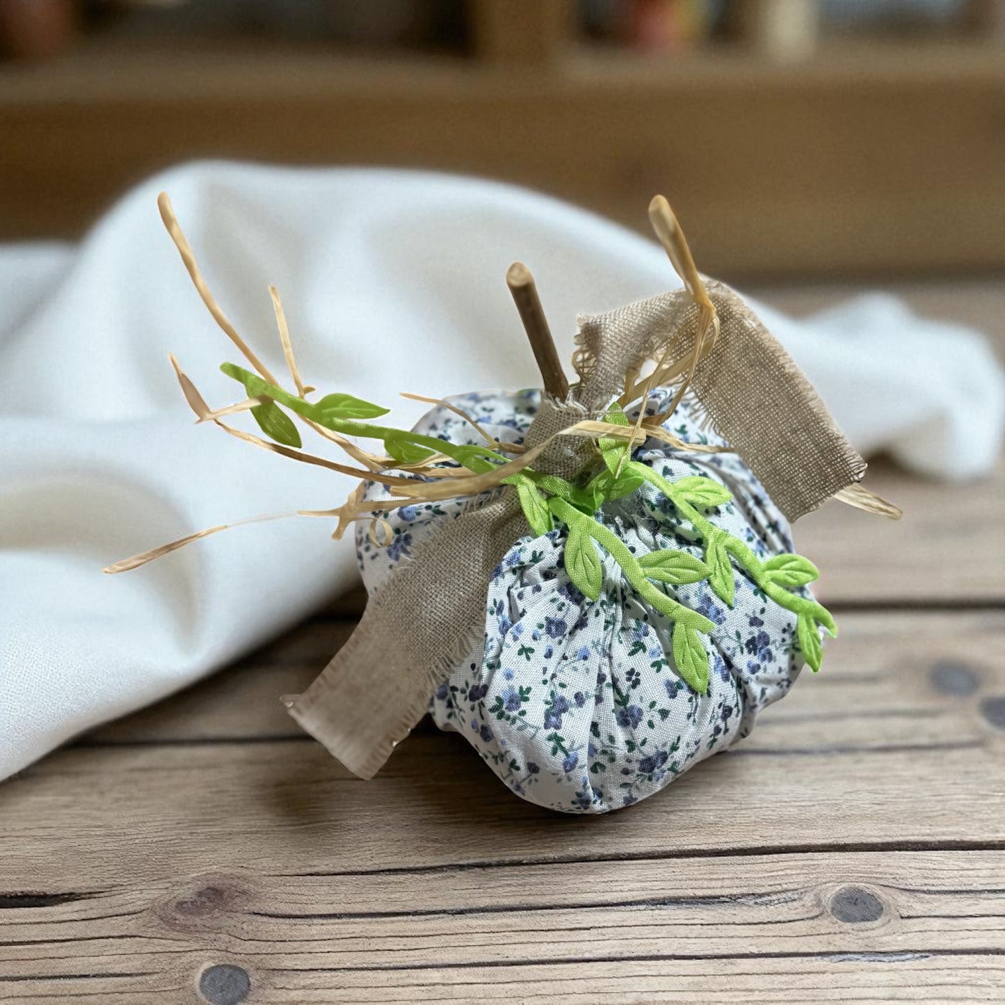 Fabric Pumpkins by Nana
