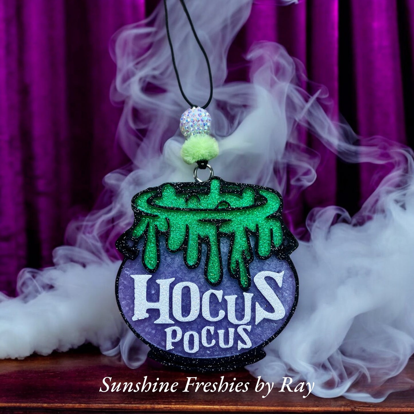 Spooky Sisters Cauldron Freshie