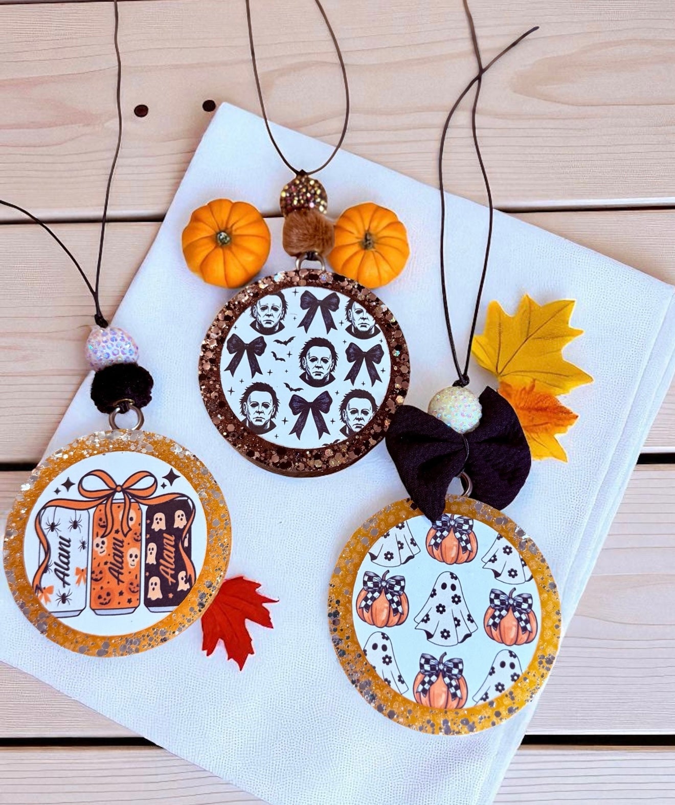 Fall 3" Round Freshie Choose Your Design