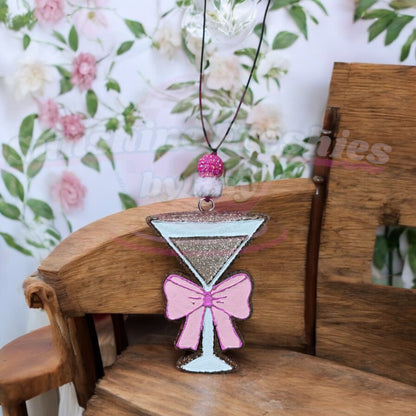 Martini Glass w/ Bow