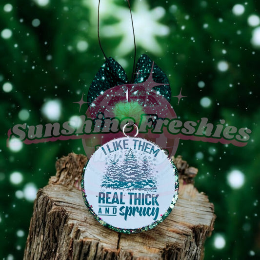 Round Freshie (Winter Scent Collection)