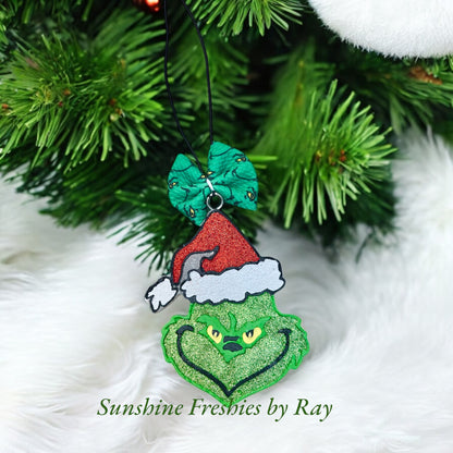 You’re A Mean One (hand painted) Freshie