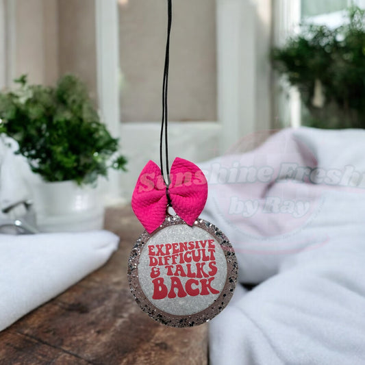 Custom Photo 3" Round Freshie