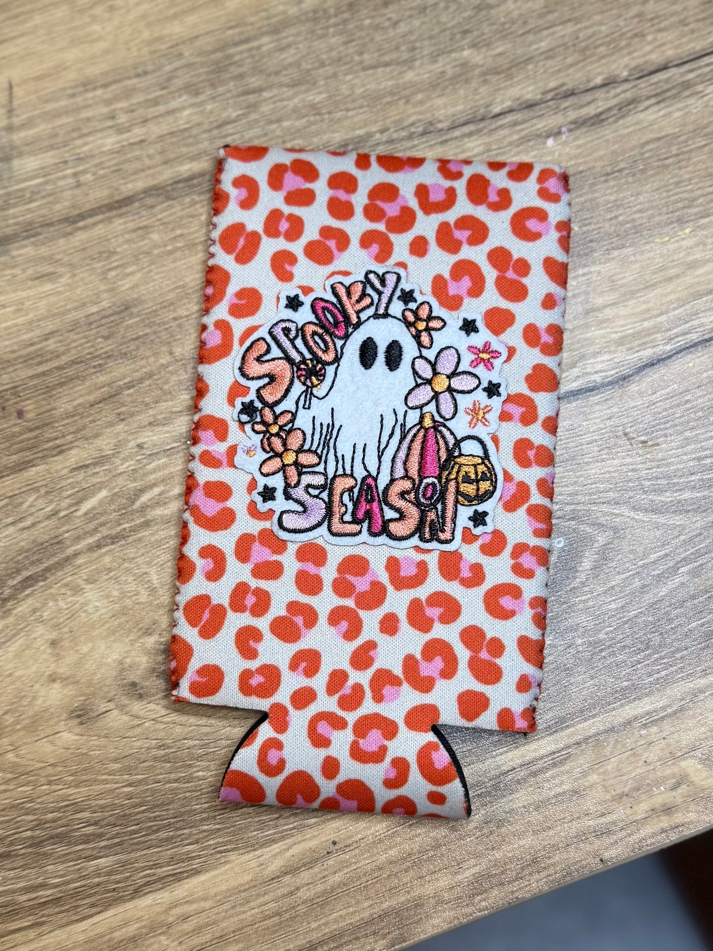 Slim Koozie with Patch