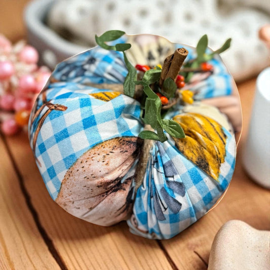 Large Fabric Pumpkins by Nana