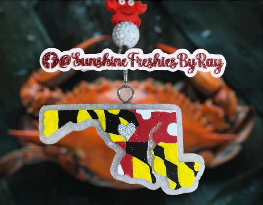 Maryland Flag Freshie