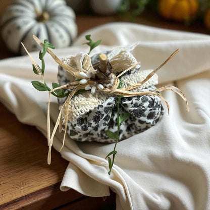 Fabric Pumpkins by Nana