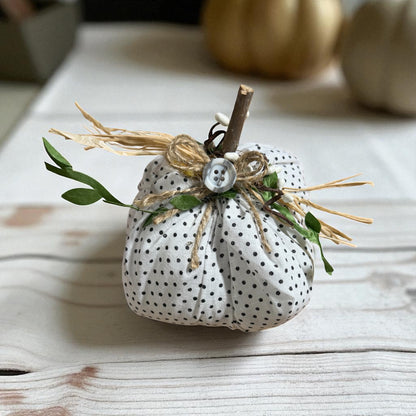 Fabric Pumpkins by Nana