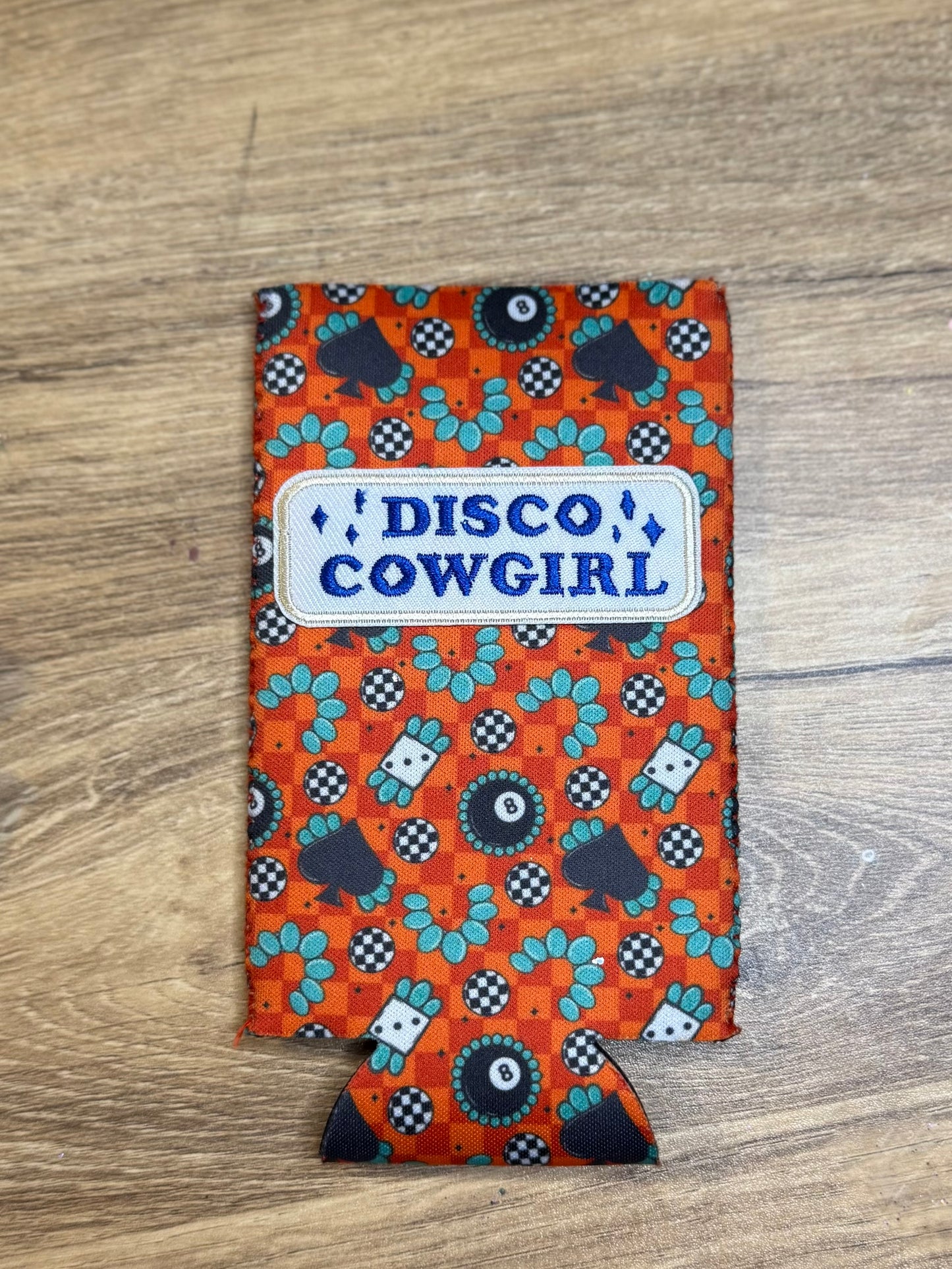 Slim Koozie with Patch