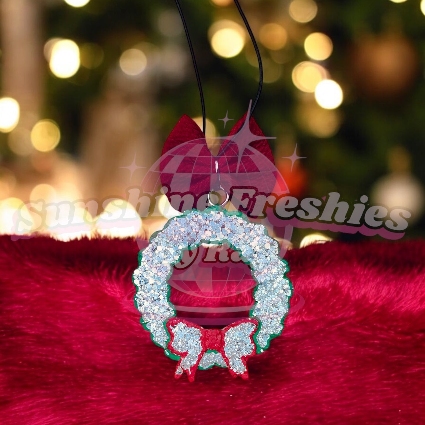 Christmas Wreath Freshie