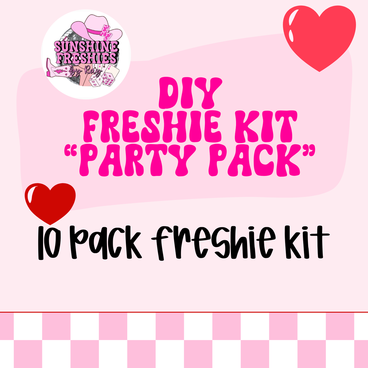 Party Pack 10-DIY Freshie Kit