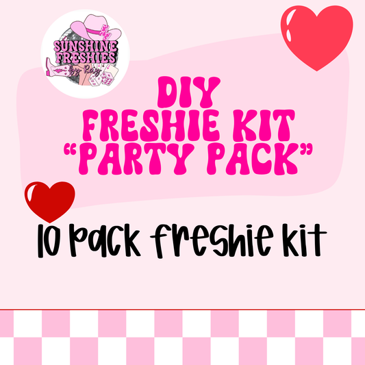 Party Pack 10-DIY Freshie Kit