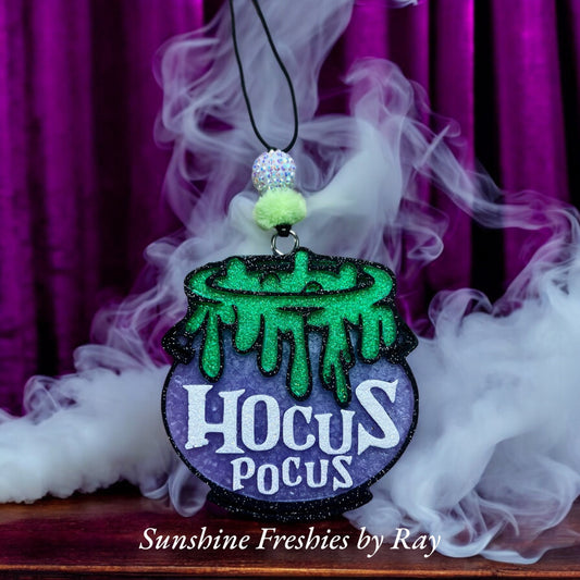 Spooky Sisters Cauldron Freshie