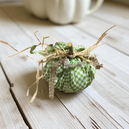 Fabric Pumpkins by Nana