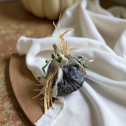 Fabric Pumpkins by Nana