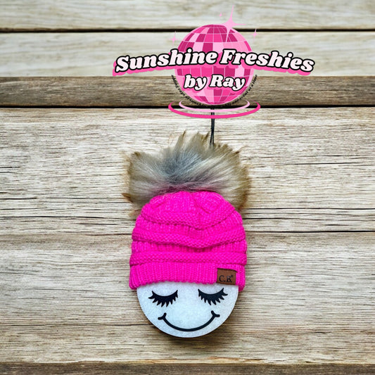Lashes Smile w/ Beanie