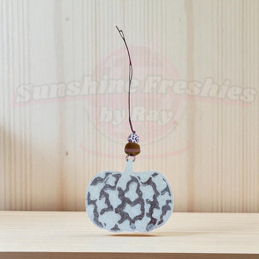Cow Print Pumpkin Freshie