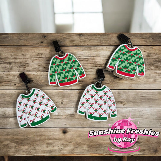 Ugly Sweater Vent Clips