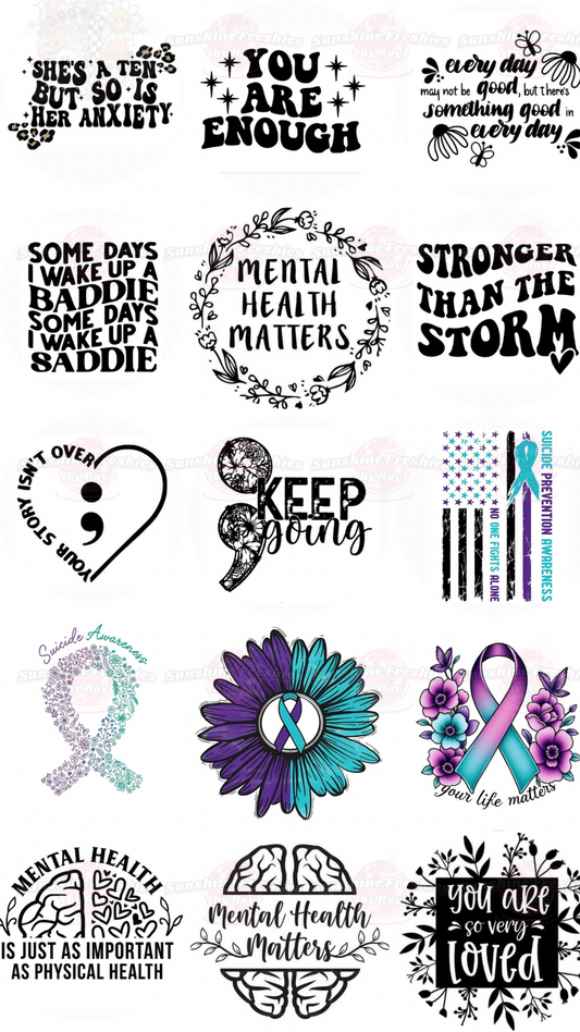 Suicide Awareness Freshie💜🩵✨