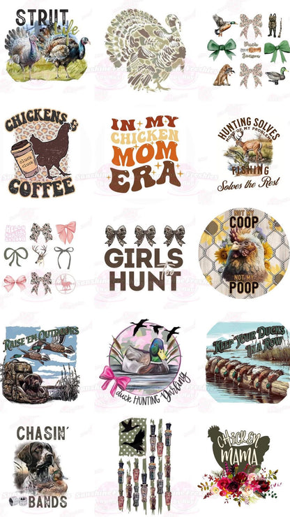 Hunting/Country Freshie- Choose your image